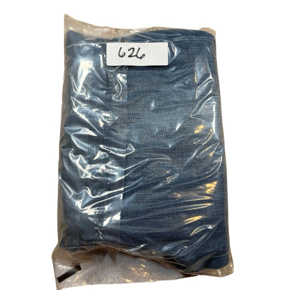 NEW Frame Le High Straight Fade In Merriweather Distressed Raw Hem Size 32 - Picture 13 of 13